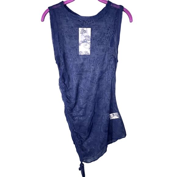 New Diabless Sheer Swimsuit Cover up Women's Size Med/Large Lace Feminine Fitted - Picture 1 of 8